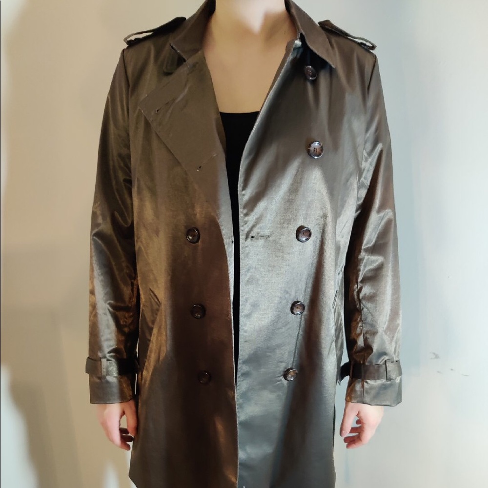 Brown metallic coat